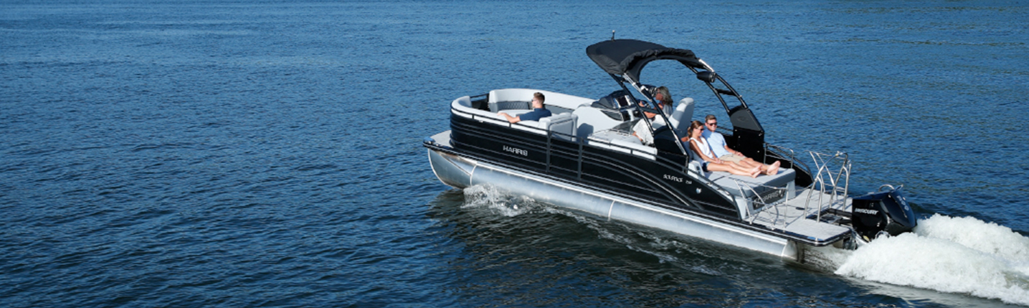 Harris Pontoons at Sportsman's Outfitter & Marine in Belton,Missouri